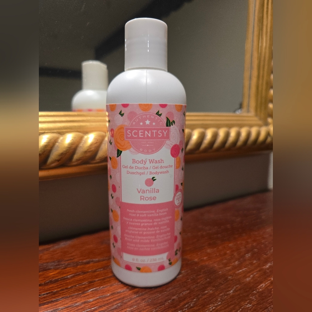 Scentsy Vanilla Rose Body Wash - NEW, SEALED